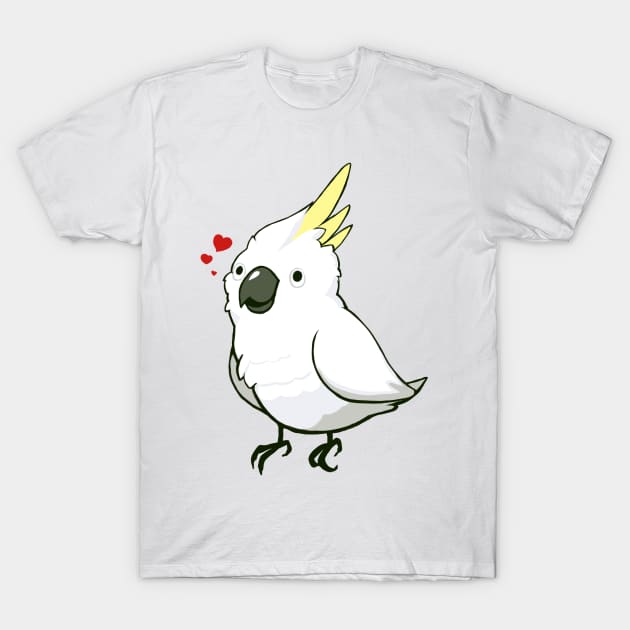 Cockatoo 1 T-Shirt by Shemii